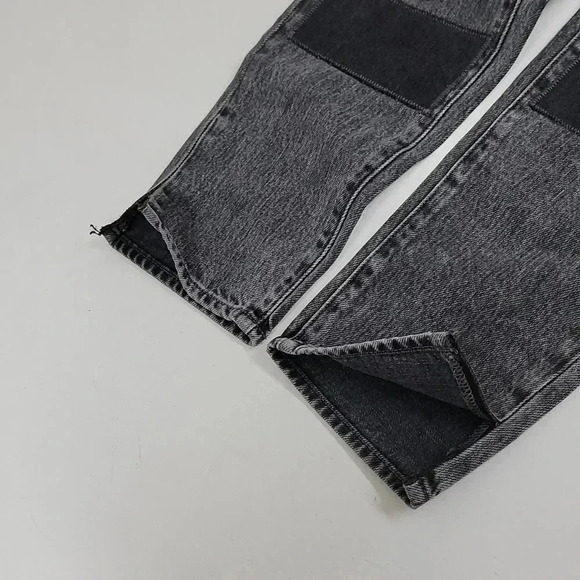 IRO Lep Patchwork Distressed Mid-Rise Slim-Leg Jeans - Picture 6 of 10